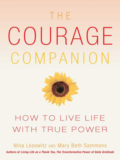 Title details for The Courage Companion by Nina Lesowitz - Available